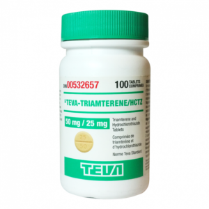 Triamterene 75mg/100tabs (diuretic) - Canadian Generic