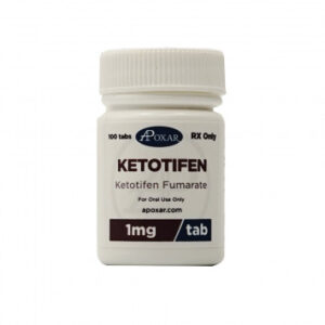 Ketotifen 1mg (Removes Clen Side Effects) 1mg/60tabs - Pharmacy Grade