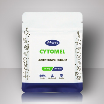 Cytomel T3 - Fat Loss 25mcg/100tabs - Apoxar Cytomel T3 - Fat Loss 25mcg/100tabs - Apoxar