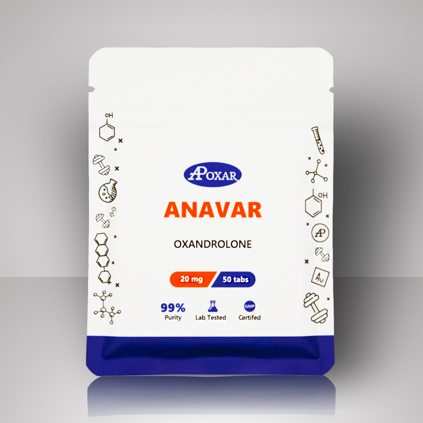 Anavar - Oxandrolone 20mg/50tabs - Apoxar Anavar - Oxandrolone 20mg/50tabs - Apoxar