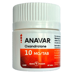 Anavar - Oxandrolone 10mg/60tabs - NovoPharm